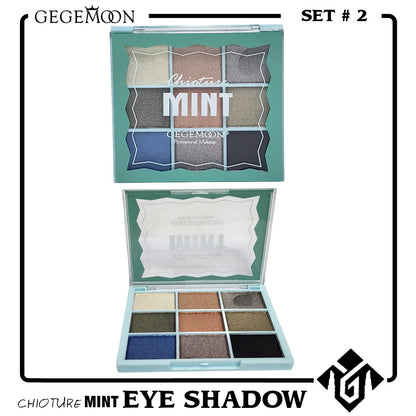 Gegemoon Pack of 4 Eyeshadow Palette