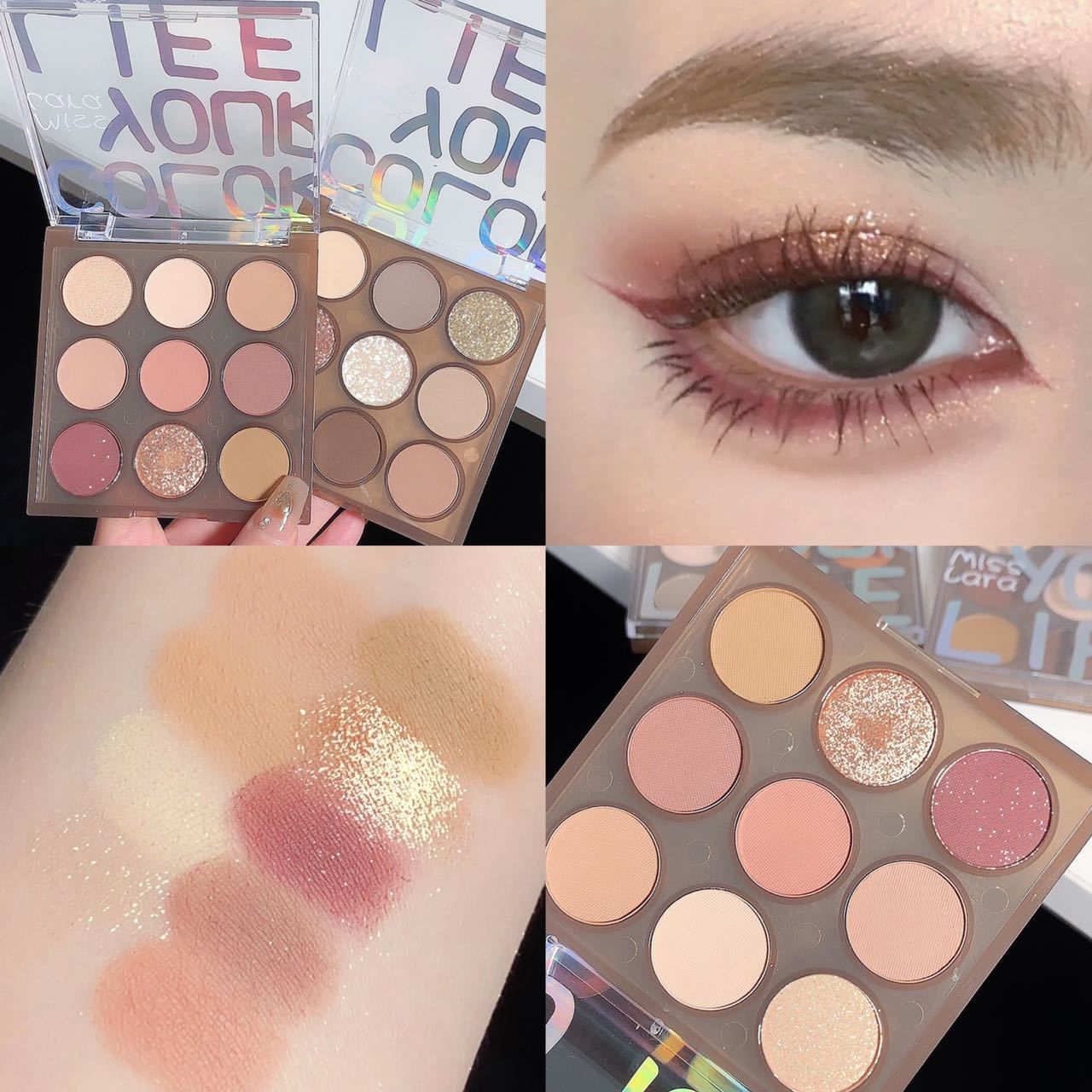 Miss Lara Color Your Life 9 Color Eyeshadow