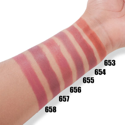 Miss Rose Matte Lip Color Crayon Set (6 Shades)