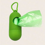 Capsule Shaped Pet Waste Bag Pamper Refill Dispenser Garbage Bag