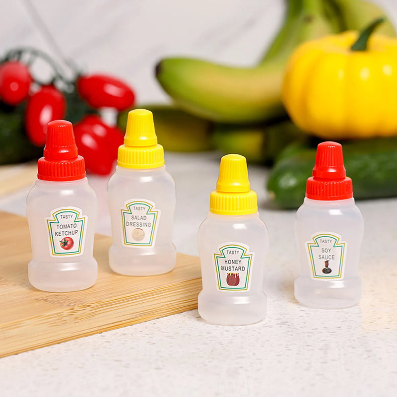 Mini Ketchup Bottles Easy To Carry Pack Of 2