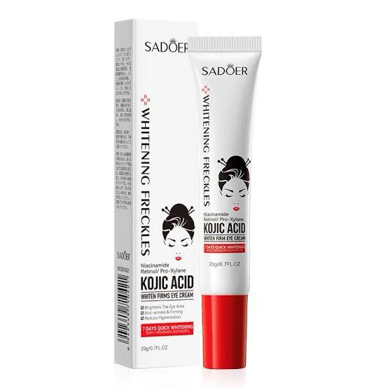 SADOER Kojic Acid Skin Tone Balancing Brightening With Hyaluronic Acid Eye Cream