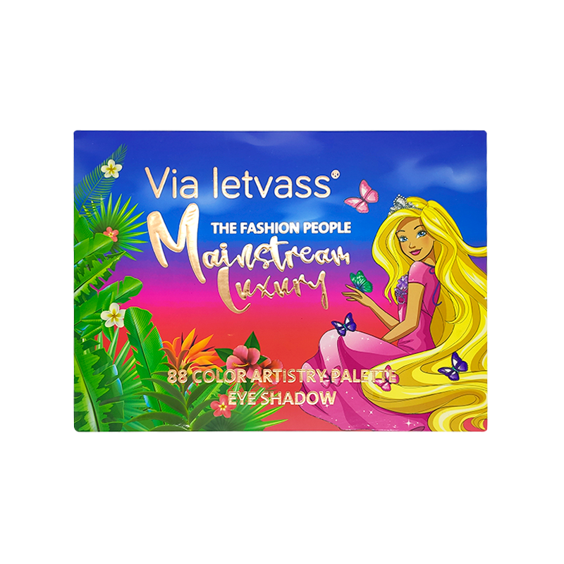 Via Letvaas 88 Color Eyeshadow Palette