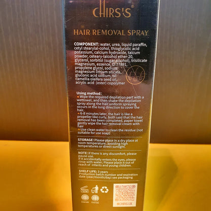 CHIRS'S Mens Hair Remover Spray Full Body Hair Removal Spray