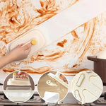 Kitchen Cleaning Magic Brush With Replaceable Disposable Magic Cloth 50Pcs Click And Clean Cleaning Brush