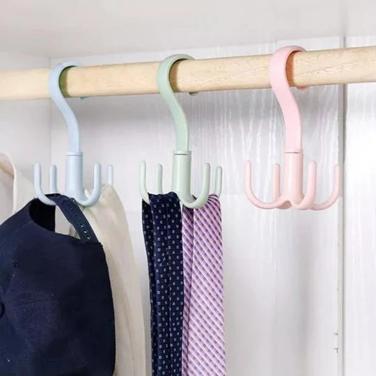 360 Rotating Hook Belt And Tie Hanger