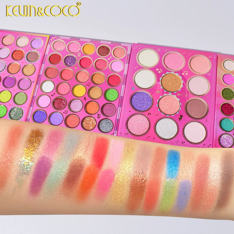 Kevin & Coco 102-Color Tatoo Icons Eyeshadow Palette