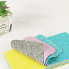 Creative Rainbow Tear Off Rag 12 Layer Kitchen Dishwashing Cloth Washable Cleaning Towels