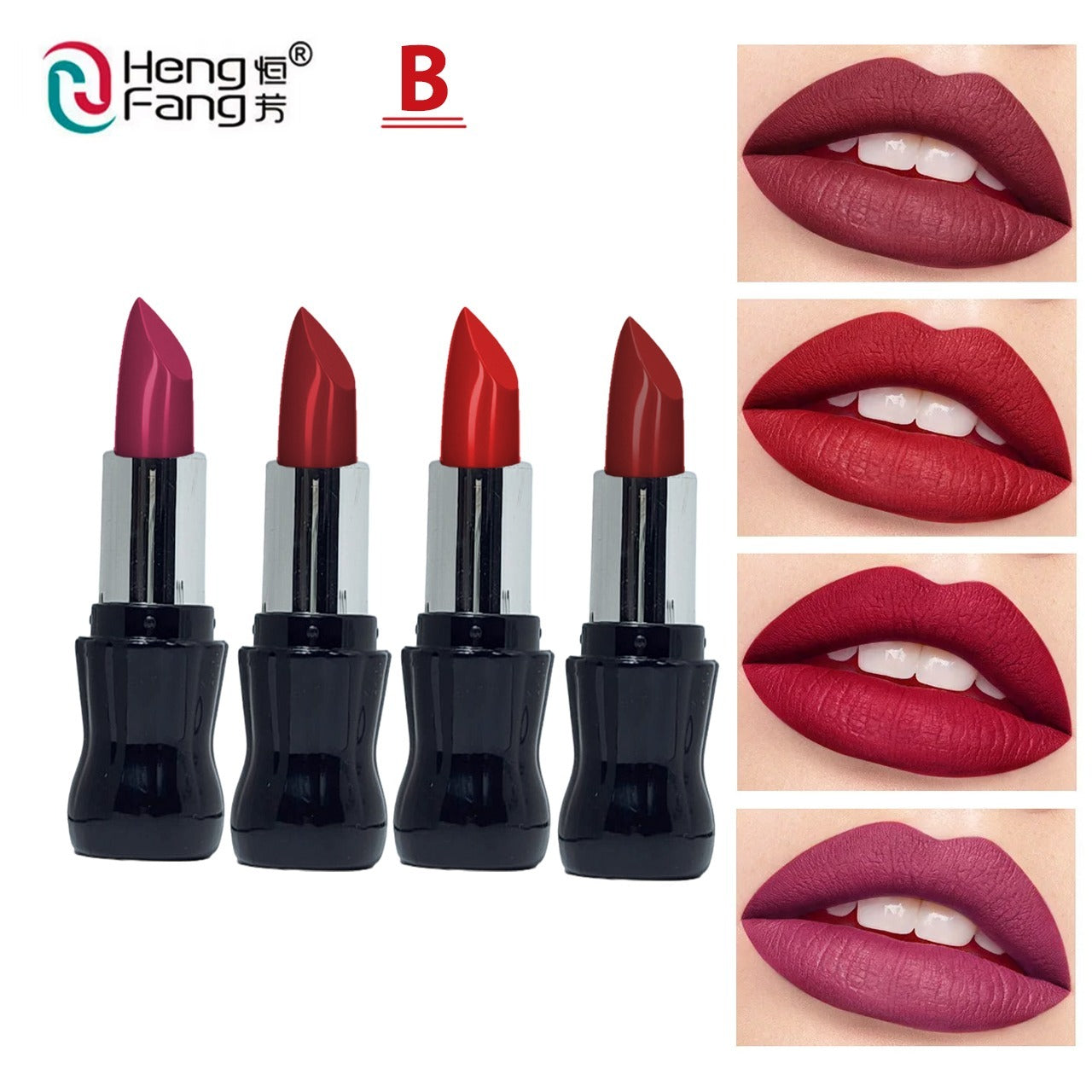 Heng Fang Cola Coca Matte Lipstick Ultra Sparkling 4pcs Set