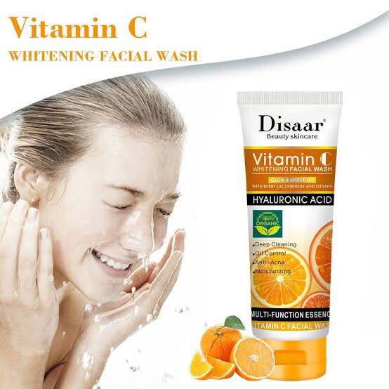 Disaar Deep Cleansing Whitening Vitamin C Face Wash 100ml