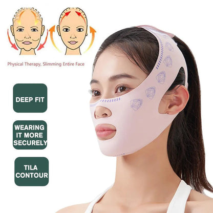 V-Face Shaper Slimming Bandage Mask Belt Shape Lift Reduce Double Chin Fashion