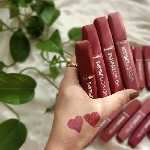 Karite Velvet Matte Lip Gloss 8pcs Set