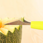 Stainless Steel Watermelon Baller Cutter Carving Knife Double Side Fruit Digging Ice Cream Platter Spoon