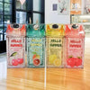 Hello Summer Fruits Milk Water Bottle