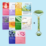 Bioaqua Ultimate Hydration Face Mask Sheets - Pack of 10 for Glowing Skin