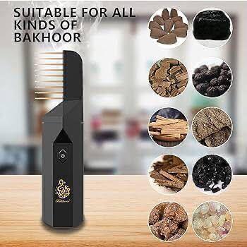 2in1 Hair Bakhoor Comb with Diffuser Infuse and Style in One Step