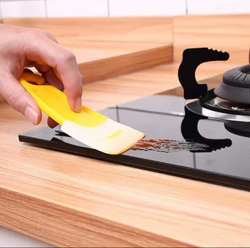 Multifunctional Silicone Scrapper Oil Dirt Cleaning Scraper Silicone Cleaning Spatula