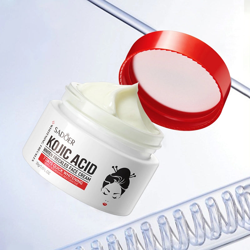 SADOER Kojic Acid Whitening Freckles Face Cream 30g