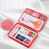 INSTA-SEWING KIT Portable Travel Mini Sewing Kit Scissor Thimble Embroidery Needle Threads Set With Box