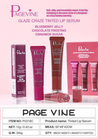 PageVine Shine Craze Lip Elixir  3 Shades&nbsp;