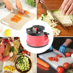 Kitchen Knife Sharpener With Vacuum Suction Strong Sharpening Tool