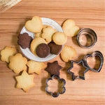 Stainless Steel Biscuit Cookie Cutter DIY Mold 12Pcs Set