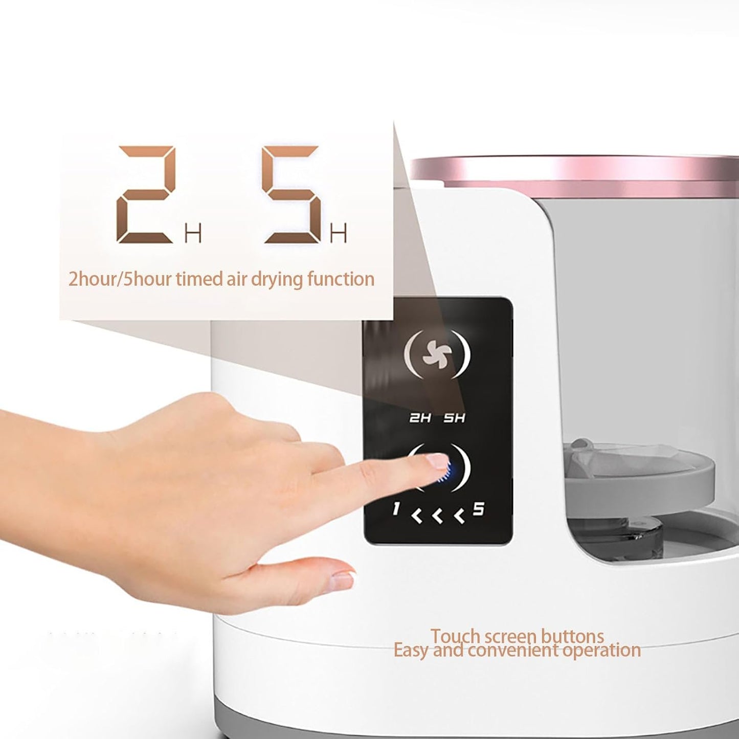 Automatic Portable 3in1 Electric Makeup Brush Cleaner Machine With Makeup Brush Cleaner Tool
