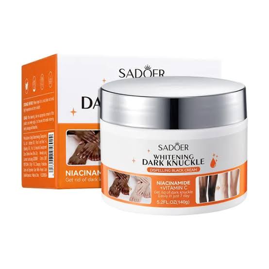 Sadoer Whitening Dark Knuckle Dispelling Black Cream 140g