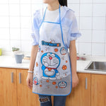 Kitchen Apron Multicolor Printed PVC Waterproof 1Pcs