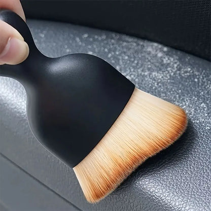 Multipurpose Car Interior Cleaning Brush Soft Bristle Dust Removal Tool