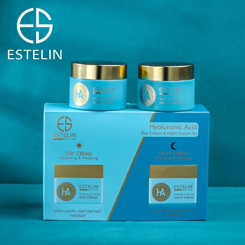 ESTELIN Hyaluronic Acid Day & Night Cream Pack of 2