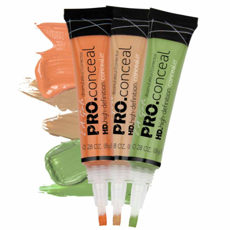 Professional HD Concealer Pack (3 Shades)