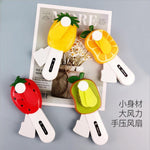 Mini Portable Manual Hand Press Fruit Fan