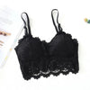 Beautygirl Pack of 2 Lace V Neck Crochet Bralette Crop Tops Bra-343