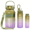 Sports Colorful Premium Quality Water Bottle 3pcs Set