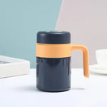 Stainless Steel Double Layer Thermos Flask Vacuum Mug With Handle 500ml