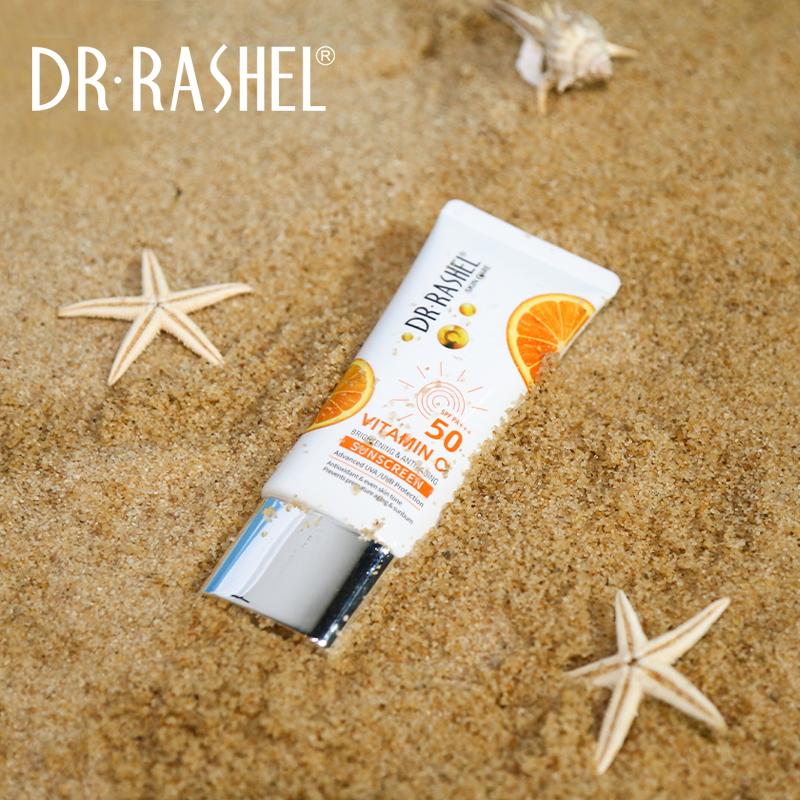 Dr Rashel Vitamin C Brightening & Anti Aging Suncream Sunscreen SPF50 - 50GM