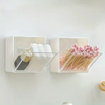 Wall Mounted Storage Box Clamshell Design