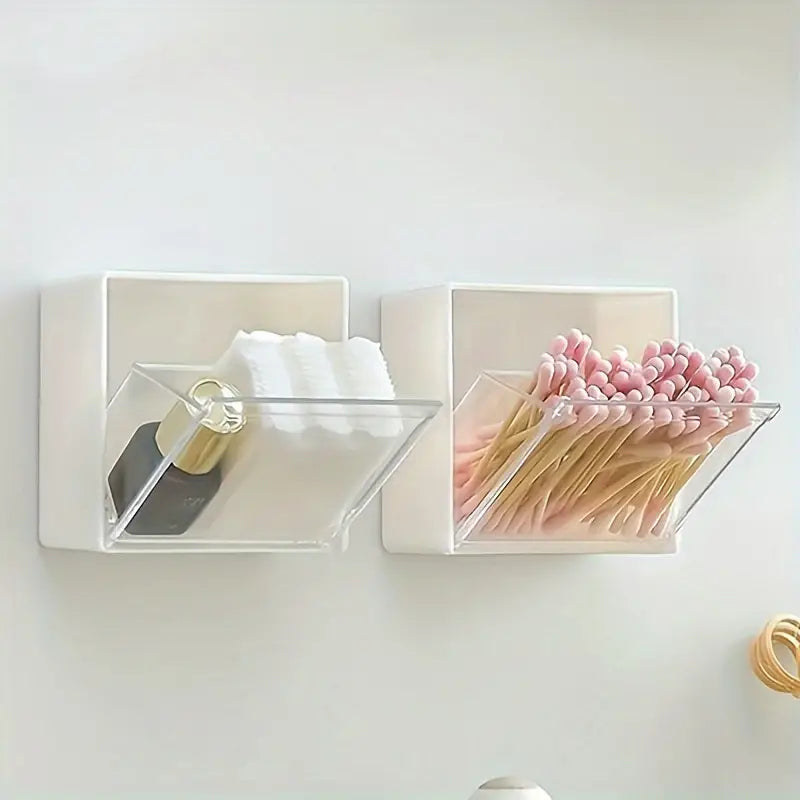 Wall Mounted Storage Box Clamshell Design