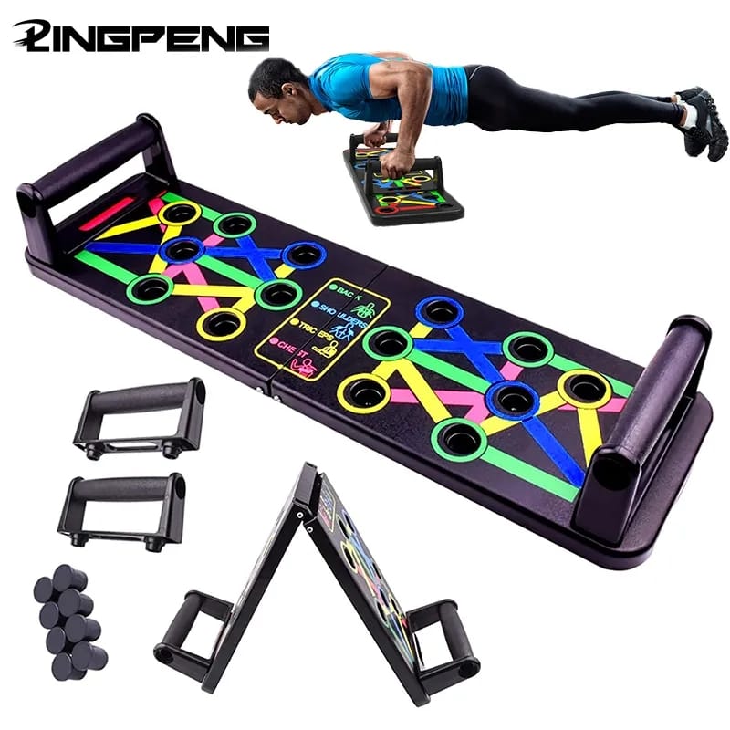 9 in 1 Push Up Rack Board Men Women Fitness Exercise