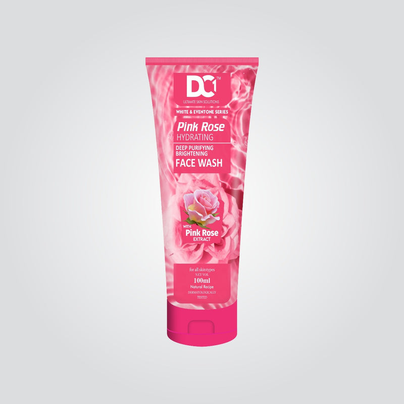 DC Ultimate Skin Solution White And Eventone Series Exfoliating Pink Rose Hydrating Face Wash 150ml