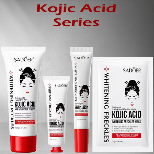 SADOER 4in1 Kojic Acid Whitening Series