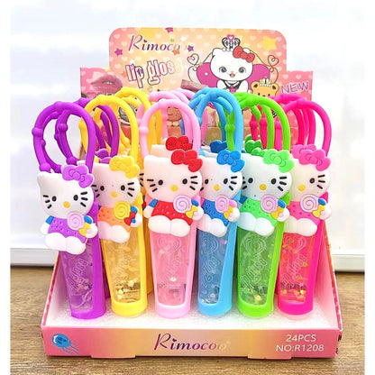 Rimocoo Hello Kitty Cute Rubber Lip Shinner Lip Gloss
