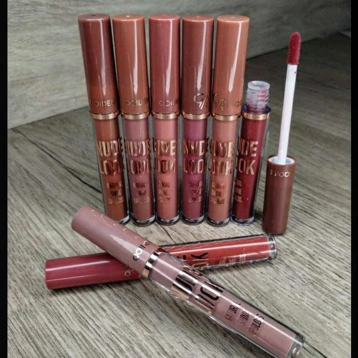 Qoiden Rose Matte 12Pcs Lipgloss Set