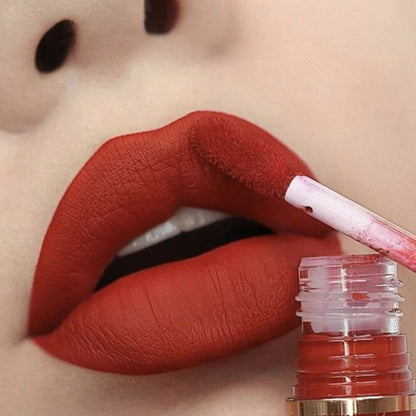 Qoiden Rose Matte 12Pcs Lipgloss Set