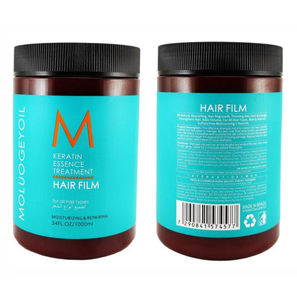 Moluogey Oil Keratin Essence Treatment Hair Film Hair Mask