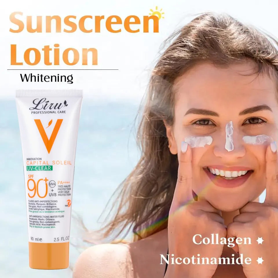 Liru Capital Soleil UV-Clear SPF90+ Face Body Sunscreen