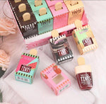 4pcs Ice Cream Magic Lip Gloss Set