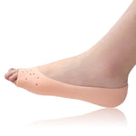 Soft Silicone Moisturizing Gel Socks For Foot Care Protector Relieve Dry Cracked Peeling Heels