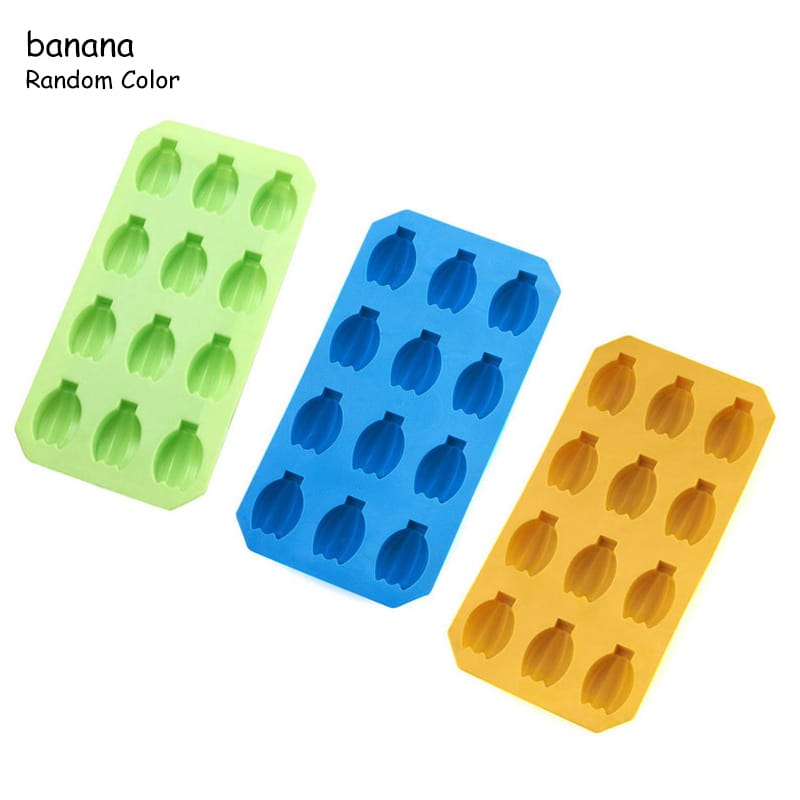 Silicone Fruit Design Ice Cube Tray